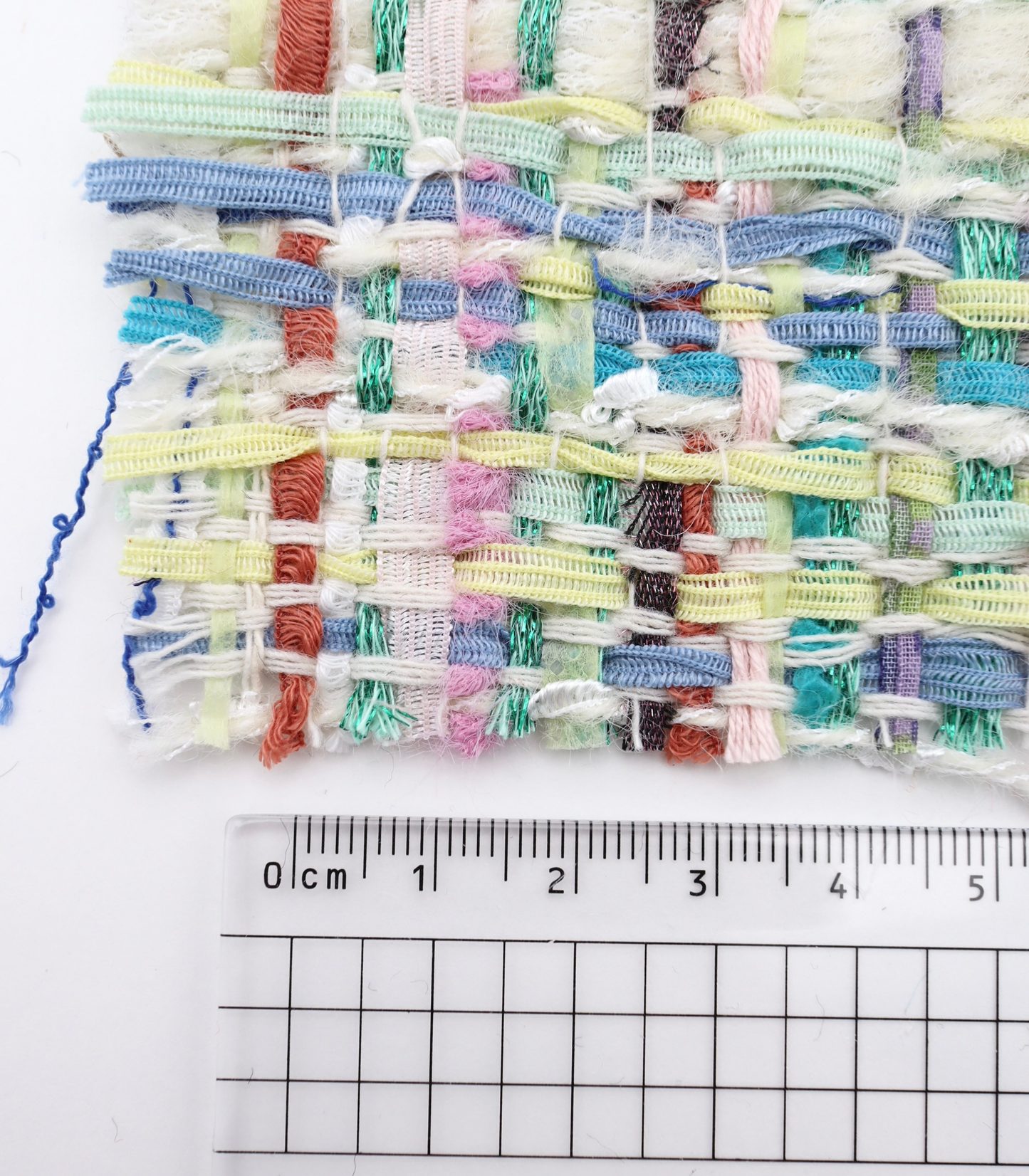 【25SS-336】テープヤーンミックスカラーツイード　/0.5ｙあたり=～1785円