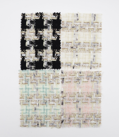 【25SS-337】テープヤーンラメ混ツイード　/0.5ｙあたり=～1220円