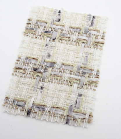【25SS-337】テープヤーンラメ混ツイード　/0.5ｙあたり=～1220円