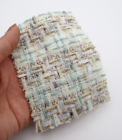 【25SS-337】テープヤーンラメ混ツイード　/0.5ｙあたり=～1220円