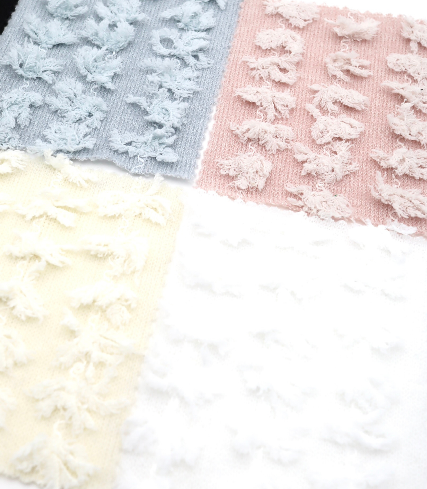 【25SS-303】フリンジストライプ天竺ニット　/0.5ｙあたり = ～1140円