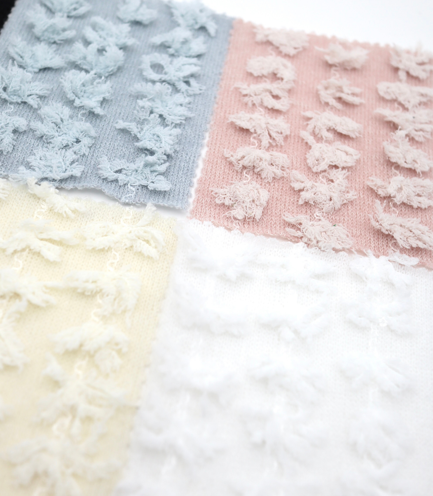 【25SS-303】フリンジストライプ天竺ニット　/0.5ｙあたり = ～1140円