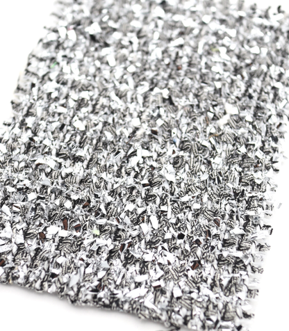 【25SS-304】メタリックテープヤーンミックスツイード　/0.5ｙあたり = ～2265円