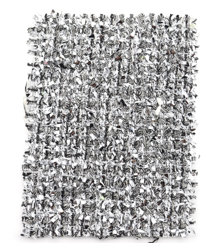 【25SS-304】メタリックテープヤーンミックスツイード　/0.5ｙあたり = ～2265円