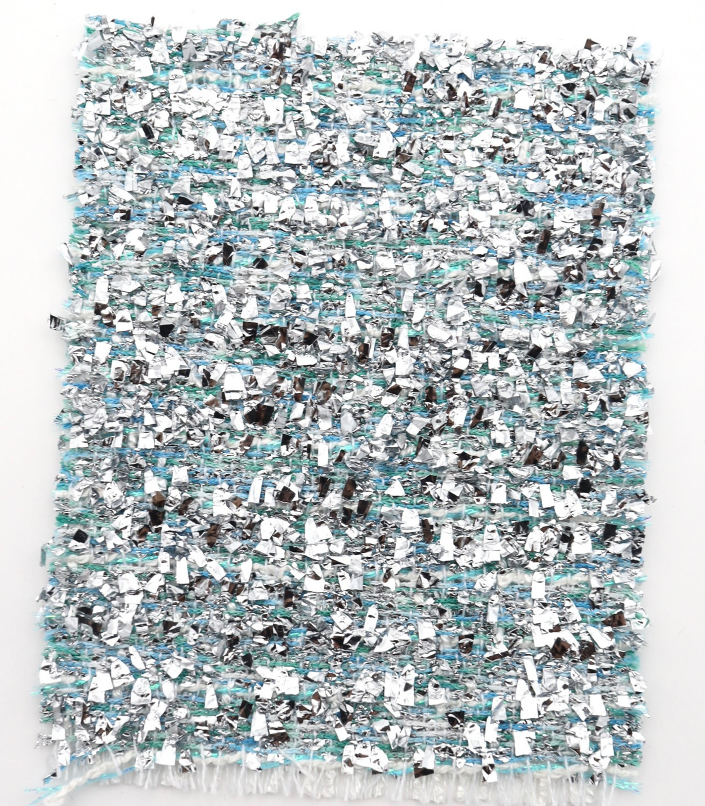 【25SS-304】メタリックテープヤーンミックスツイード　/0.5ｙあたり = ～2265円