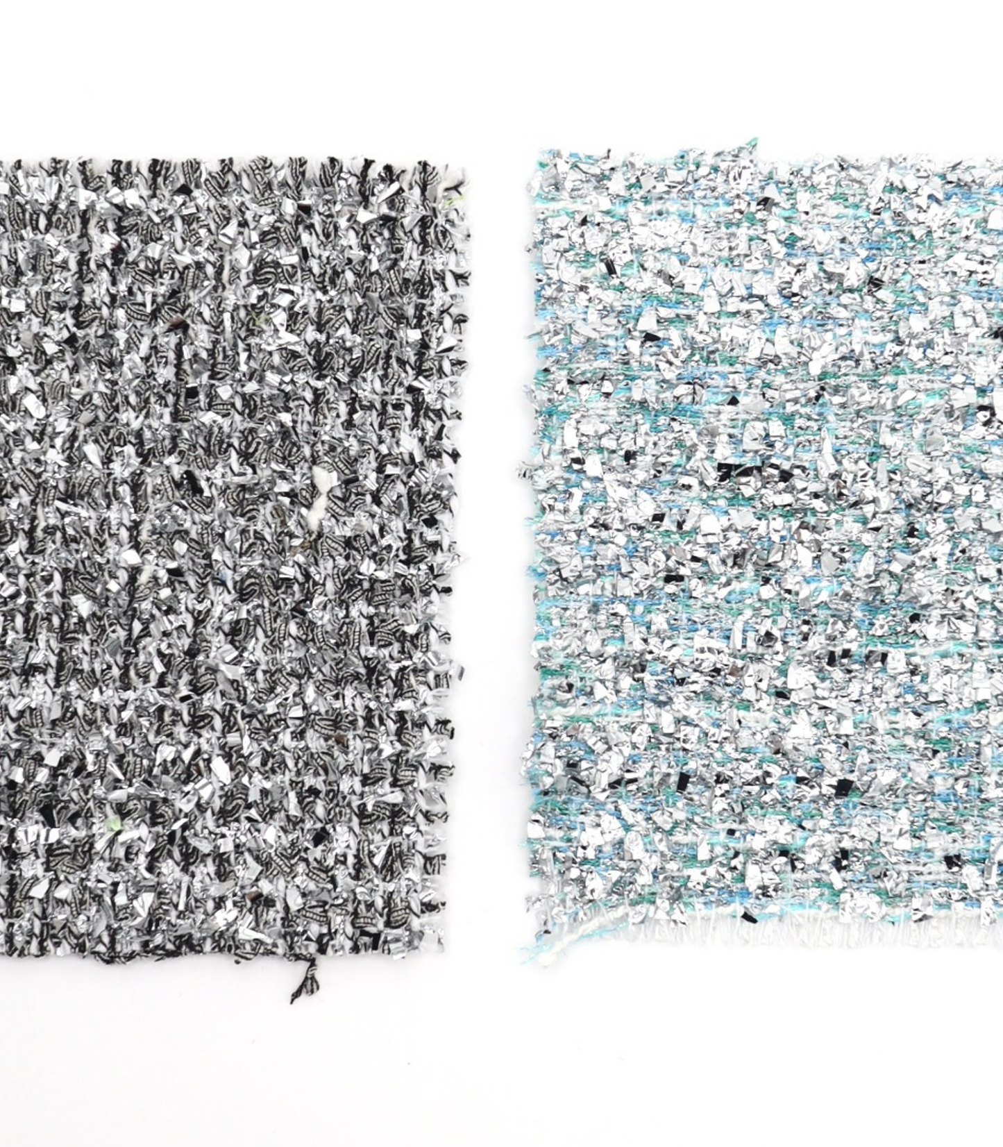 【25SS-304】メタリックテープヤーンミックスツイード　/0.5ｙあたり = ～2265円