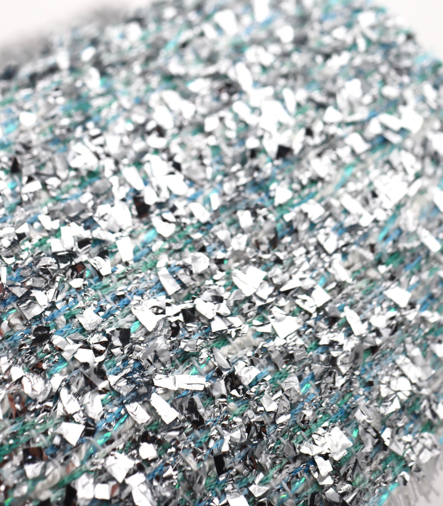 【25SS-304】メタリックテープヤーンミックスツイード　/0.5ｙあたり = ～2265円