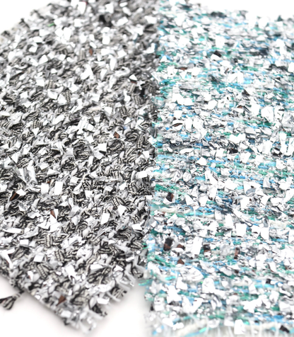 【25SS-304】メタリックテープヤーンミックスツイード　/0.5ｙあたり = ～2265円