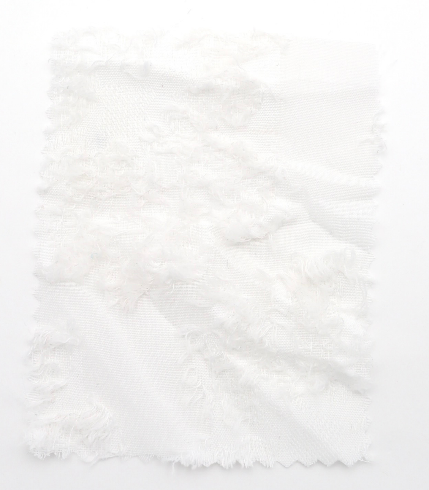 【25SS-305】花柄フリンジジャガードシフォン　/0.5ｙあたり = ～ 785円