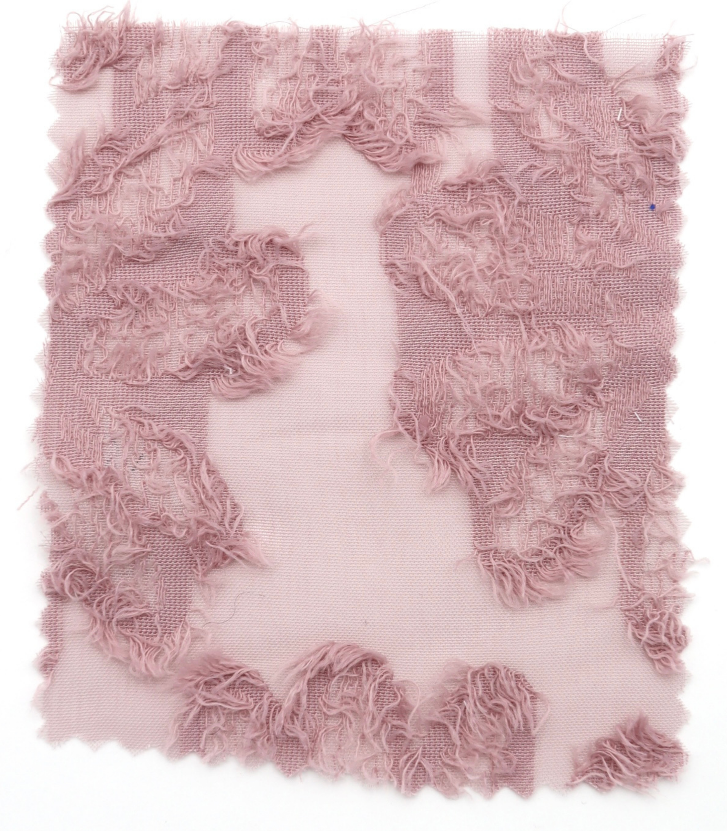 【25SS-305】花柄フリンジジャガードシフォン　/0.5ｙあたり = ～ 785円