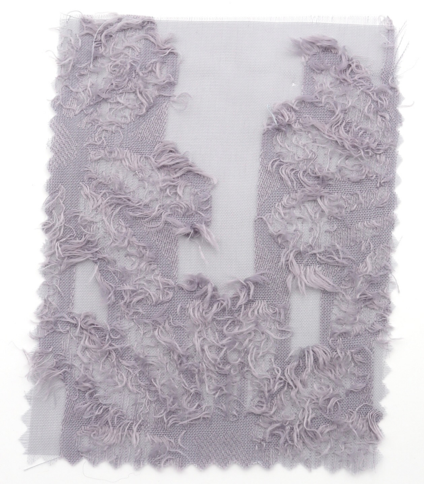 【25SS-305】花柄フリンジジャガードシフォン　/0.5ｙあたり = ～ 785円