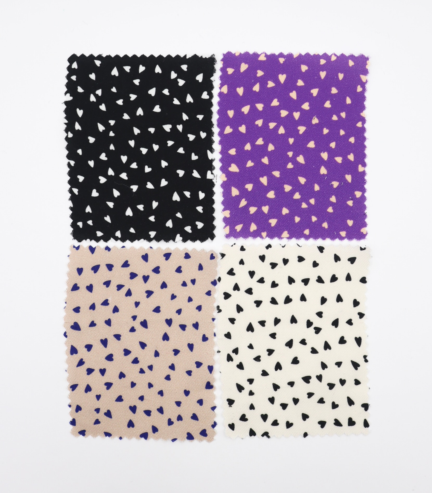 【25SS-047】ハートプリントツイル　/0.5ｙあたり=～885円