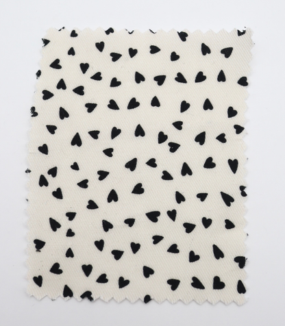 【25SS-047】ハートプリントツイル　/0.5ｙあたり=～885円