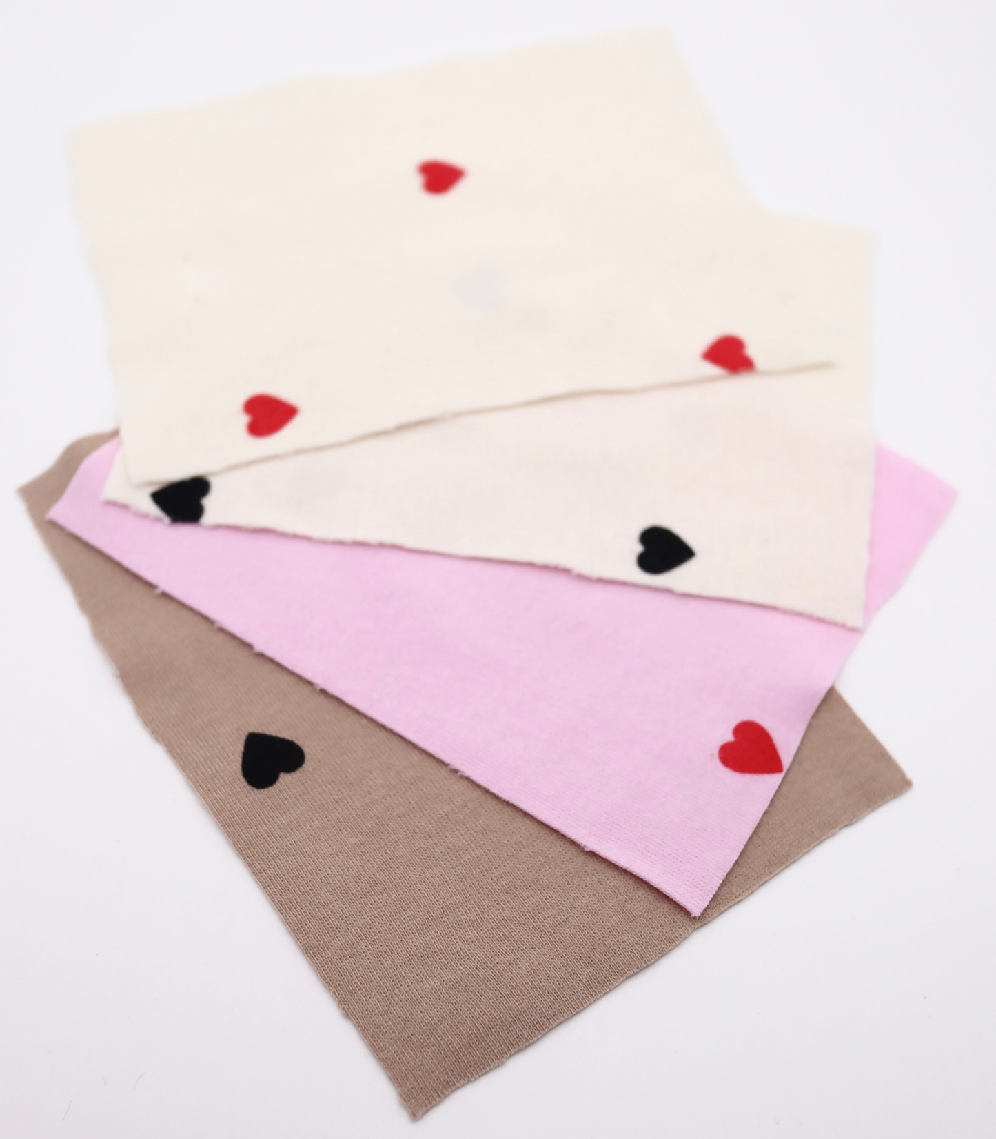 【25SS-025】ハートプリントフライス　/0.5ｙあたり=～900円