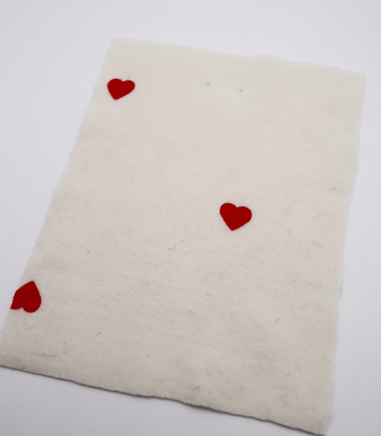 【25SS-025】ハートプリントフライス　/0.5ｙあたり=～900円