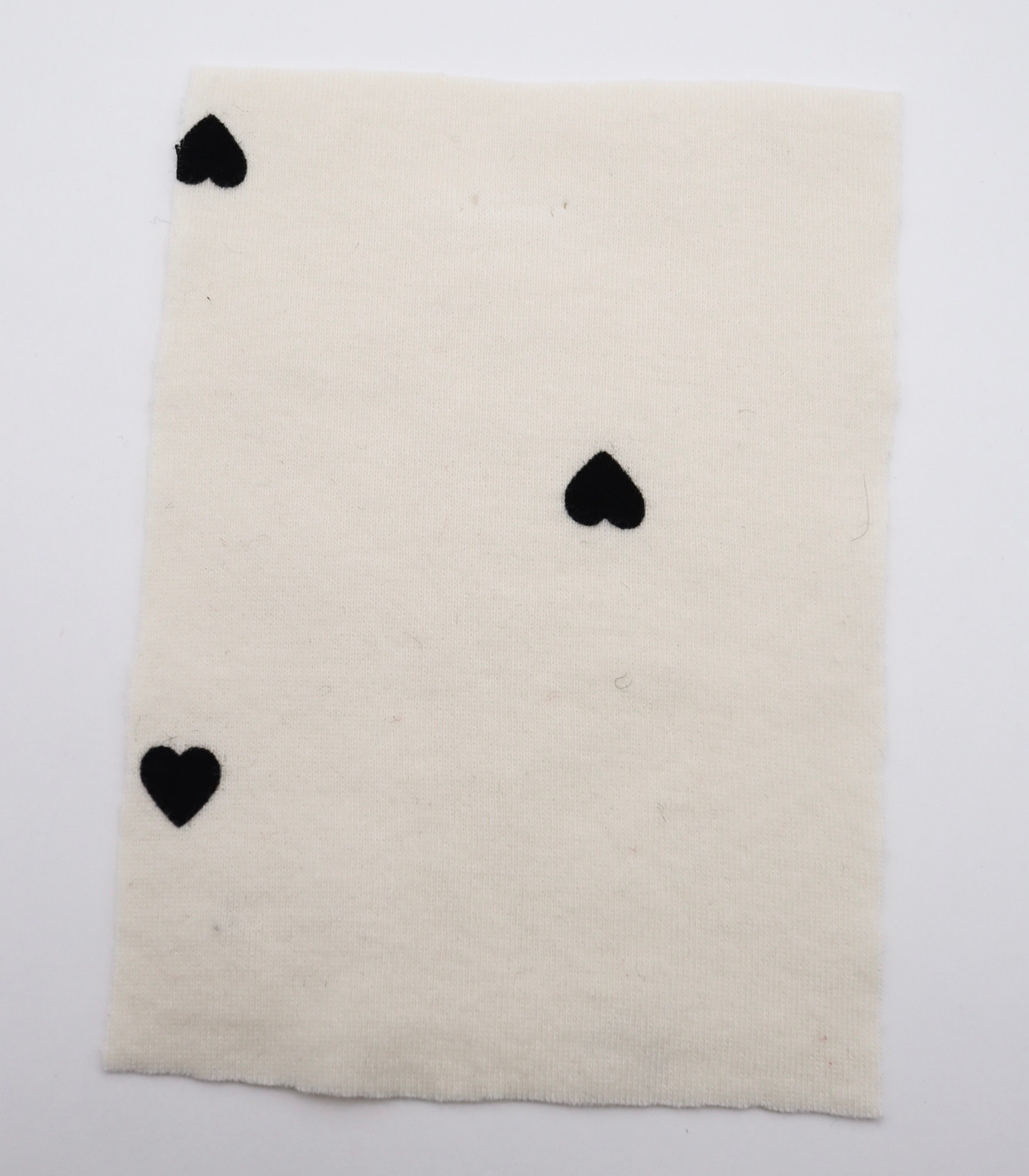 【25SS-025】ハートプリントフライス　/0.5ｙあたり=～900円