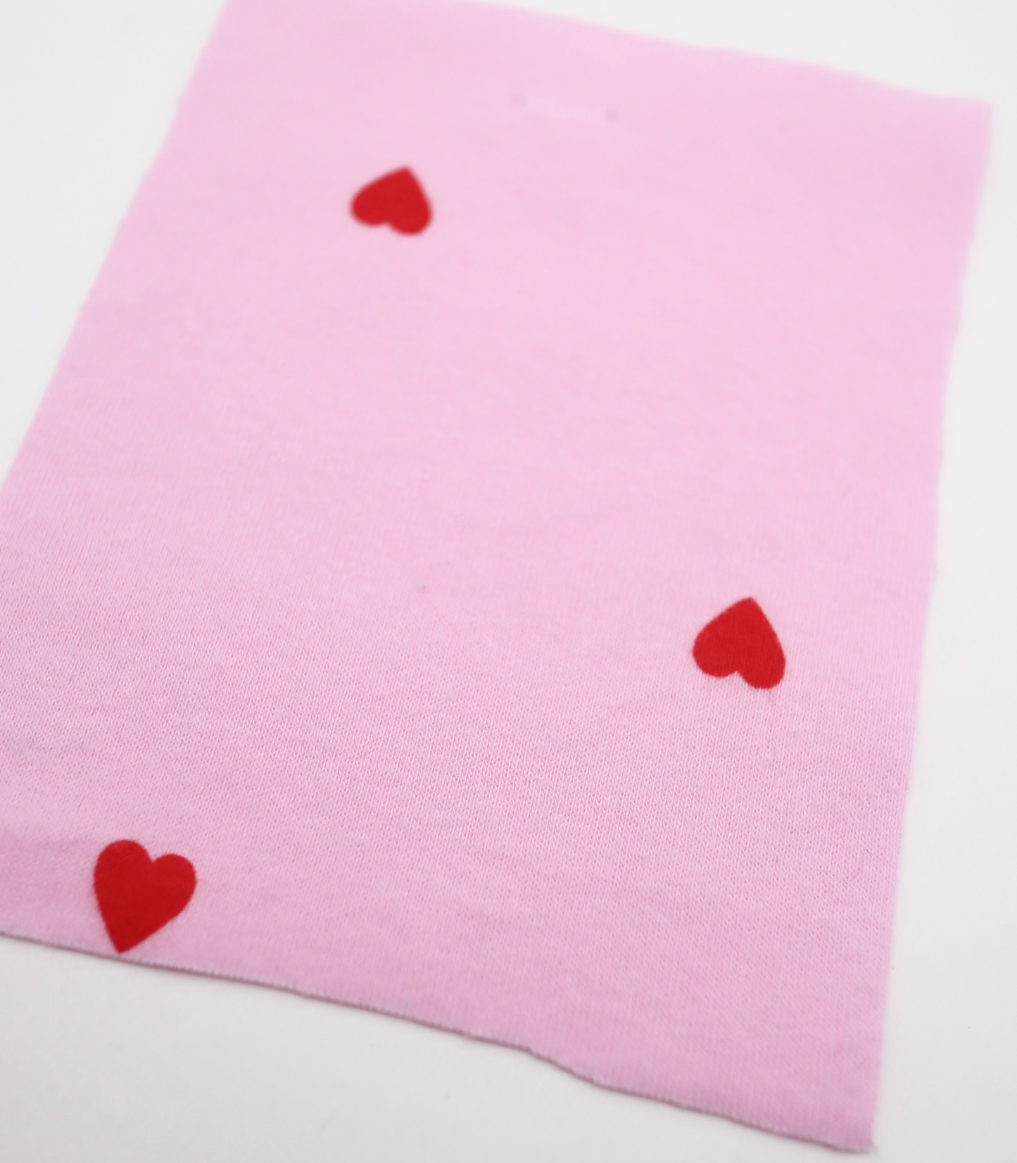 【25SS-025】ハートプリントフライス　/0.5ｙあたり=～900円