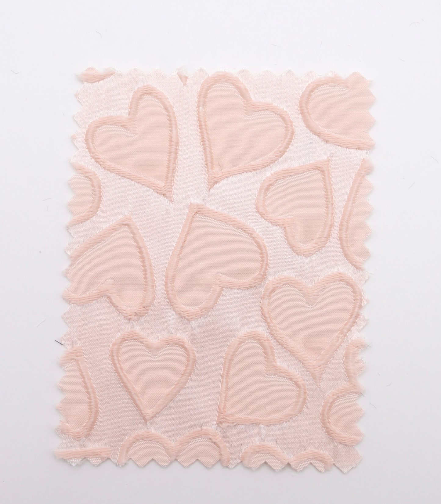 【25SS-041】ぷっくりハートジャガードサテン　/0.5ｙあたり=～865円