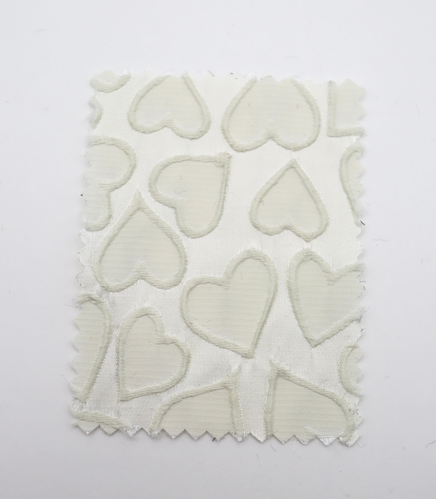 【25SS-041】ぷっくりハートジャガードサテン　/0.5ｙあたり=～865円