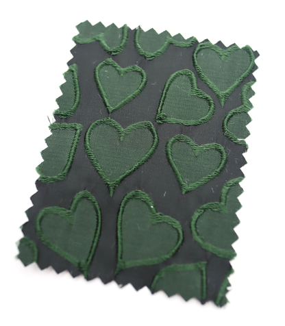 【25SS-041】ぷっくりハートジャガードサテン　/0.5ｙあたり=～865円