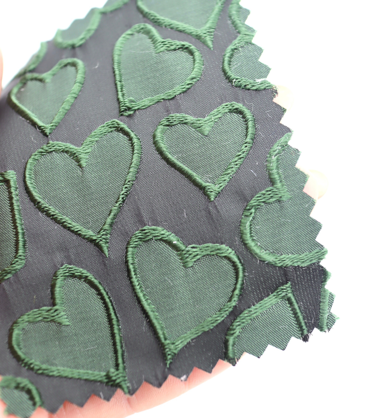 【25SS-041】ぷっくりハートジャガードサテン　/0.5ｙあたり=～865円