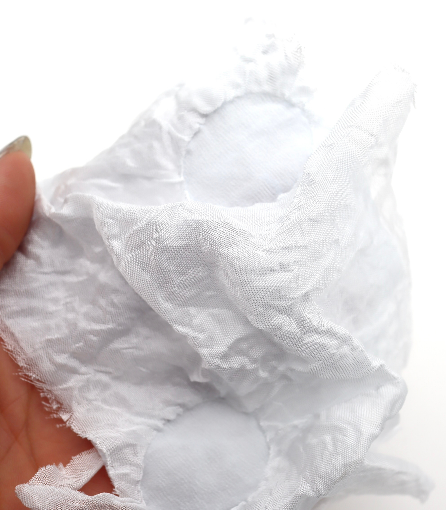 【25SS-211】ドットドッキング二重織ストレッチちりめん　/0.5ｙあたり = ～945円