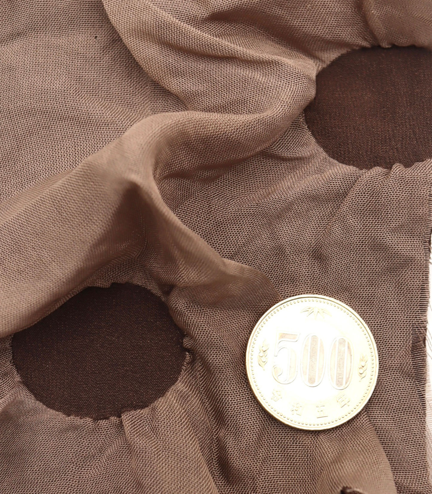 【25SS-211】ドットドッキング二重織ストレッチちりめん　/0.5ｙあたり = ～945円