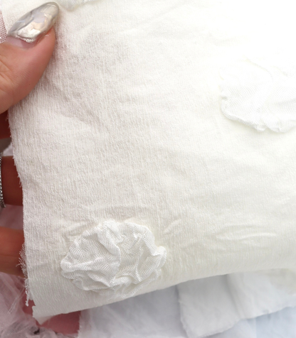 【25SS-211】ドットドッキング二重織ストレッチちりめん　/0.5ｙあたり = ～945円