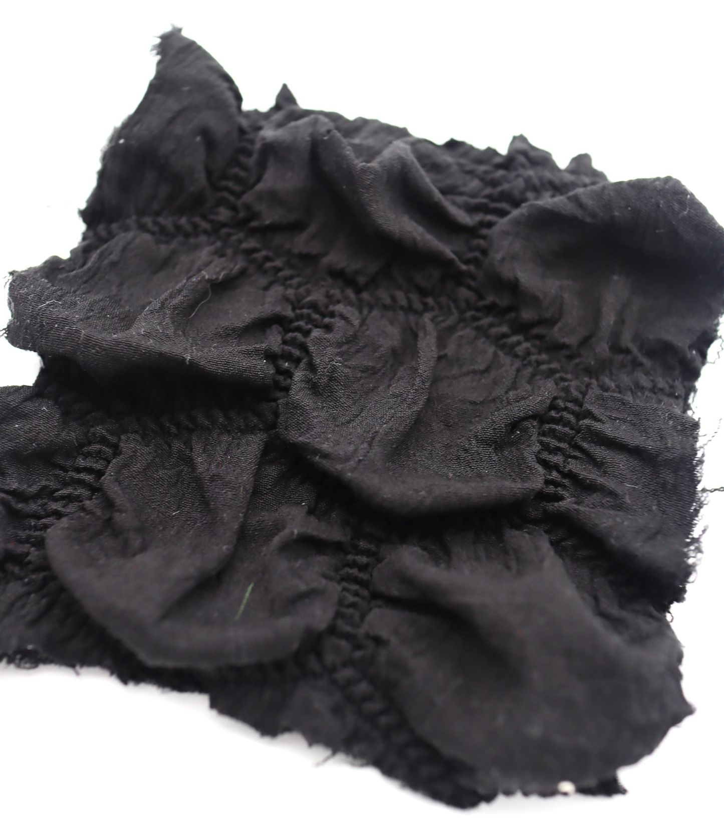 【25SS-213】ぽこぽこ六角形シャーリング加工風二重織ニット　/0.5ｙあたり = ～890円