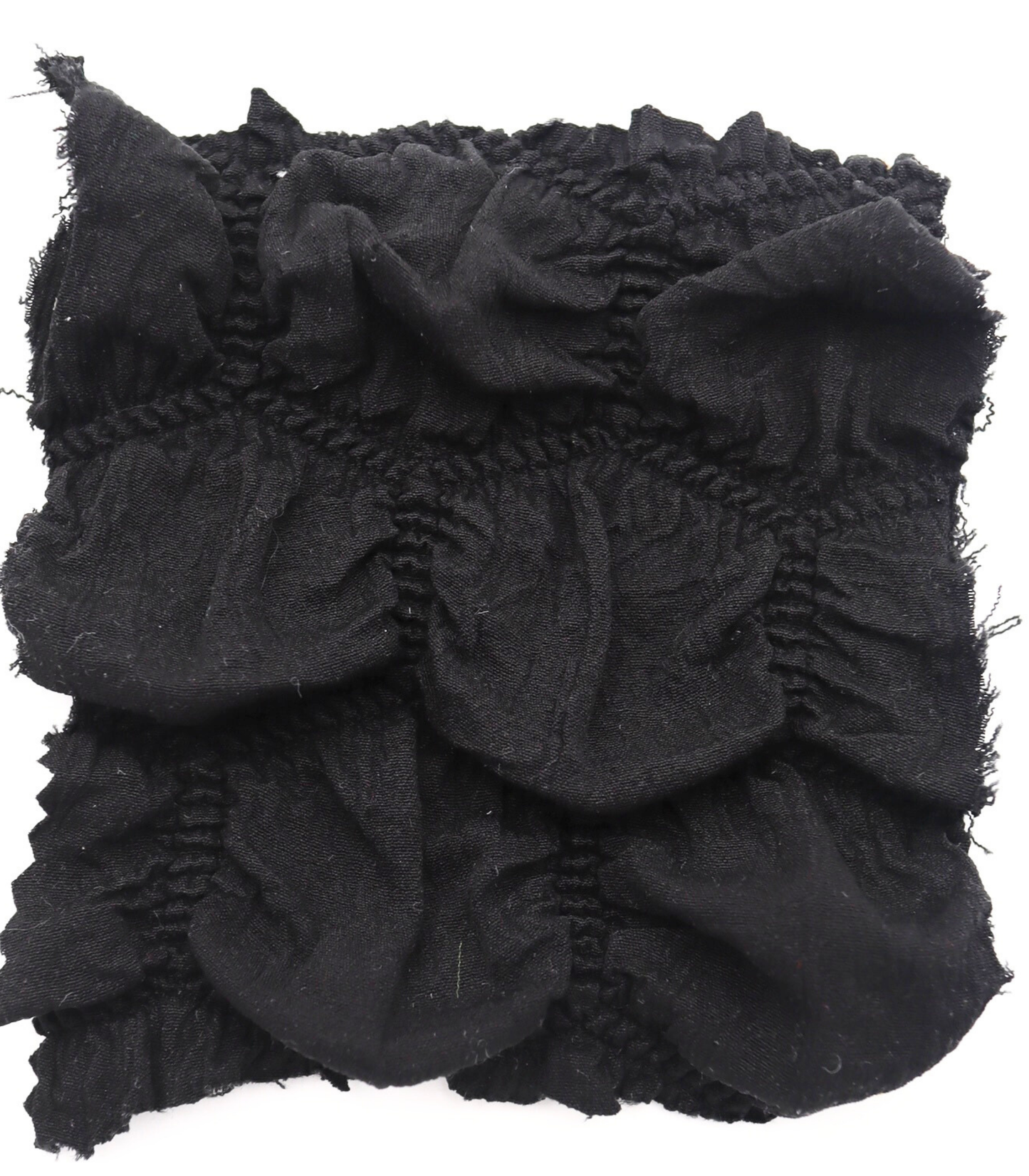 【25SS-213】ぽこぽこ六角形シャーリング加工風二重織ニット　/0.5ｙあたり = ～890円