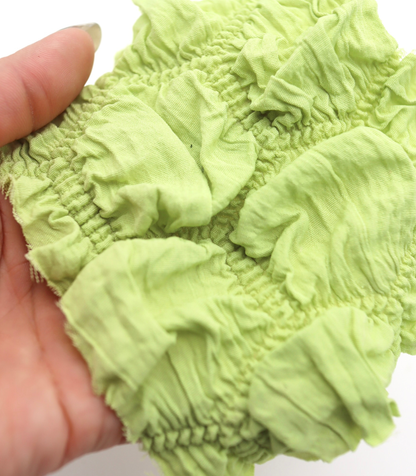 【25SS-213】ぽこぽこ六角形シャーリング加工風二重織ニット　/0.5ｙあたり = ～890円