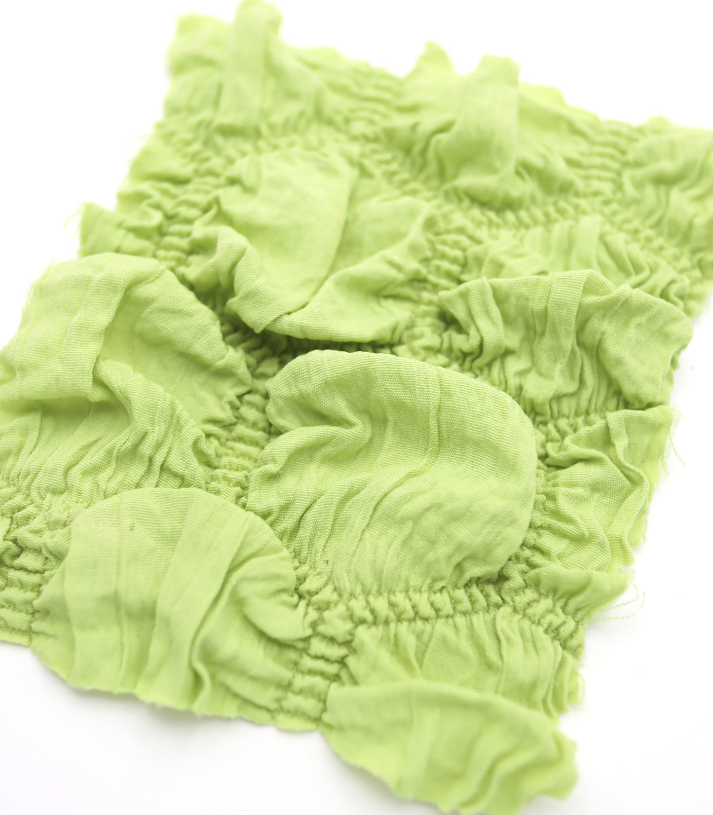 【25SS-213】ぽこぽこ六角形シャーリング加工風二重織ニット　/0.5ｙあたり = ～890円