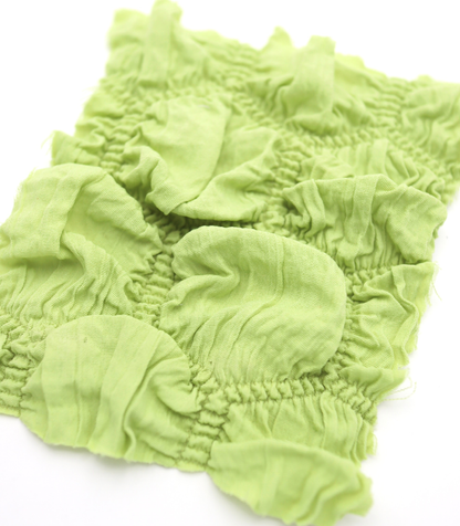 【25SS-213】ぽこぽこ六角形シャーリング加工風二重織ニット　/0.5ｙあたり = ～890円