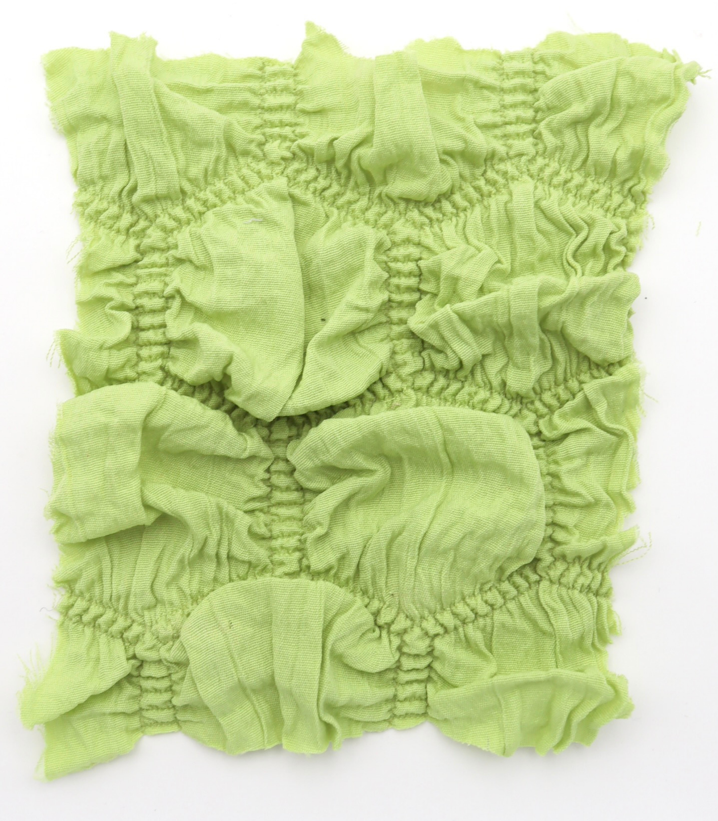 【25SS-213】ぽこぽこ六角形シャーリング加工風二重織ニット　/0.5ｙあたり = ～890円