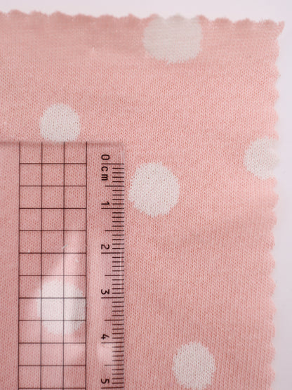 ペイントドット天竺ニット生地｜綿100％広幅｜ドッグウェア（犬服）・子供服向け｜26SS-037【生地仕入れ代行卸】