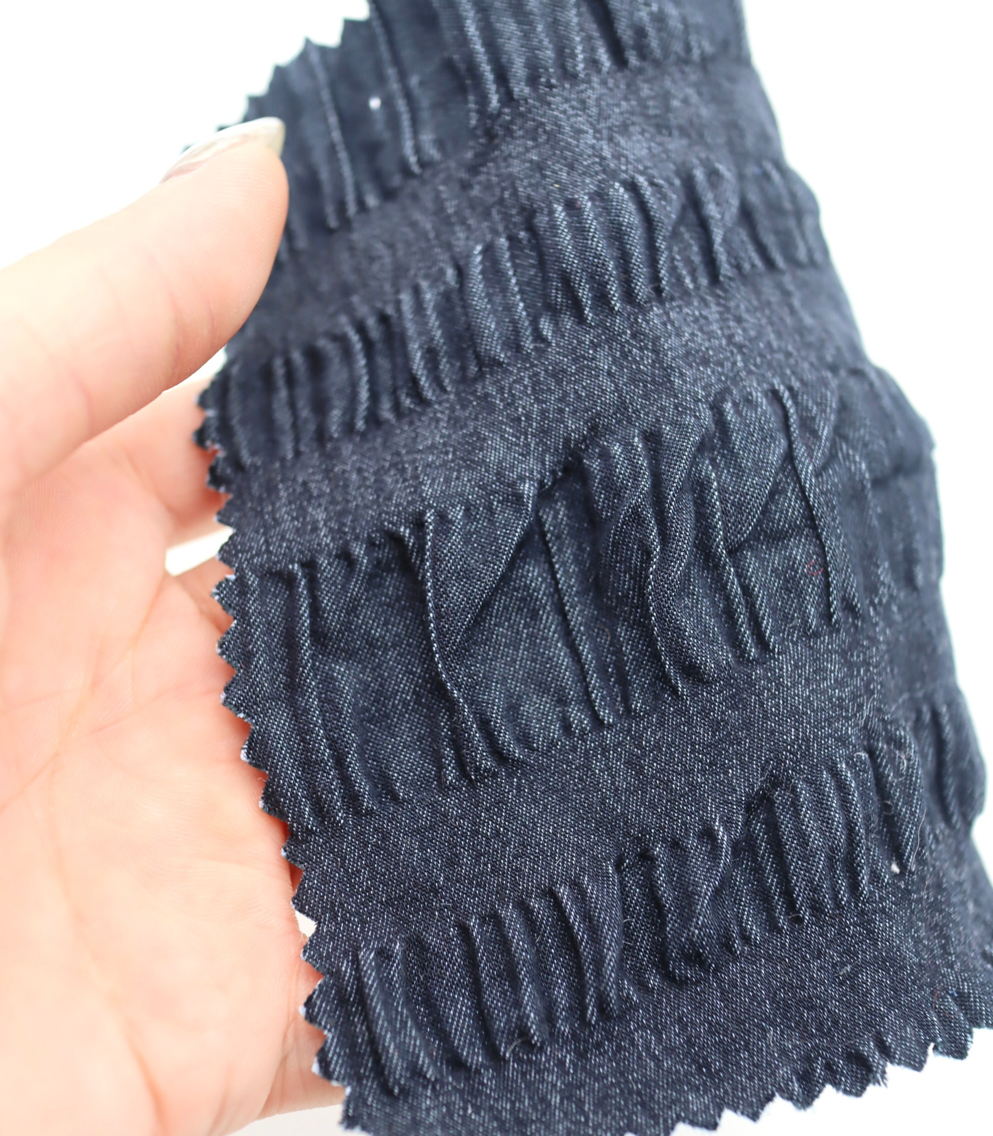 【25SS-208】シャーリング風ダンガリー　/0.5ｙあたり = ～ 920円