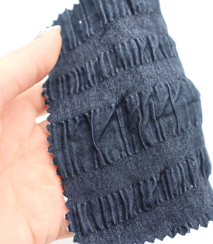 【25SS-208】シャーリング風ダンガリー　/0.5ｙあたり = ～ 920円