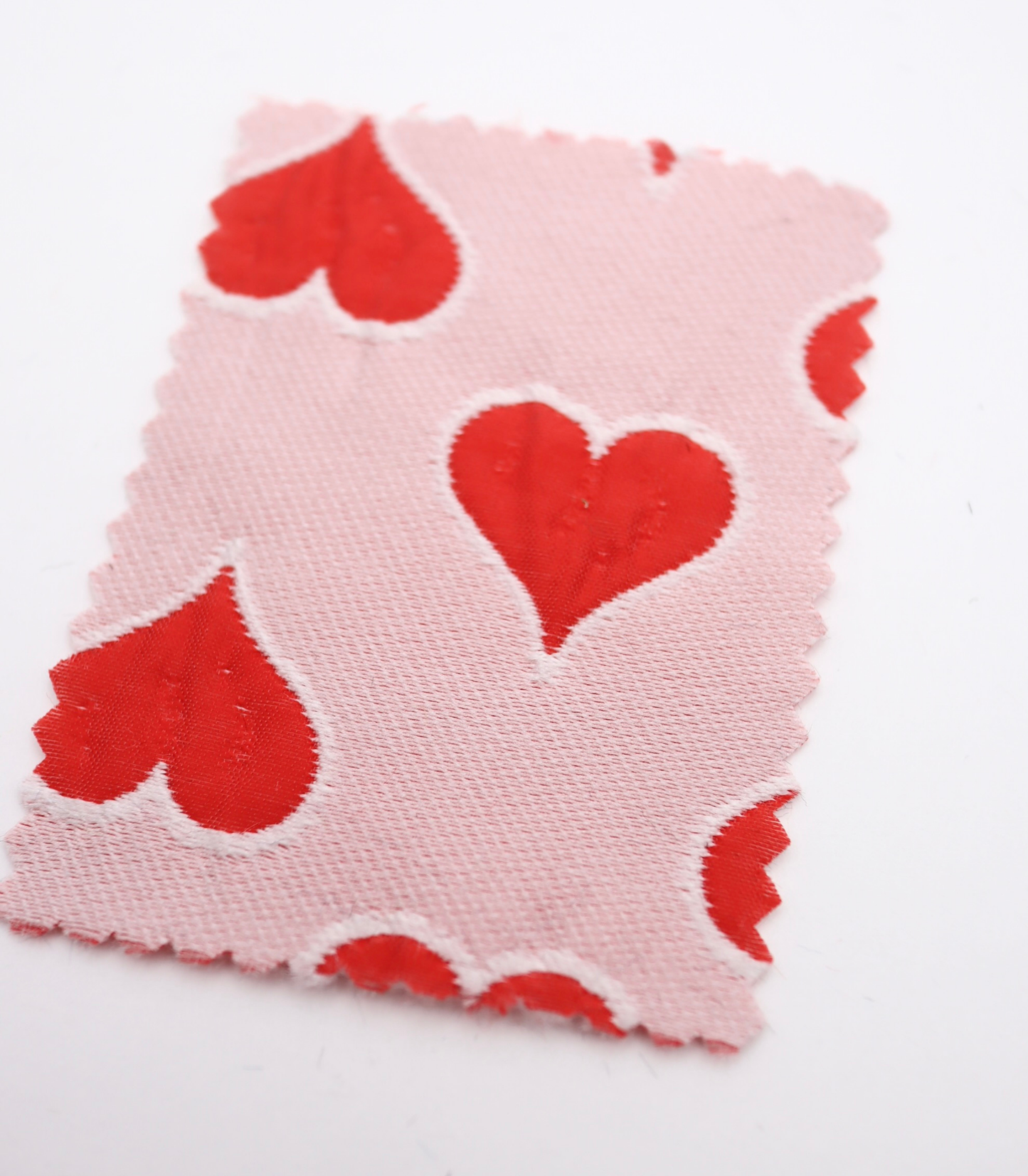 【25SS-040】ハートジャガードサテン　/0.5ｙあたり=～1025円