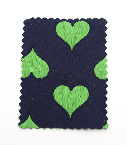 【25SS-040】ハートジャガードサテン　/0.5ｙあたり=～1025円