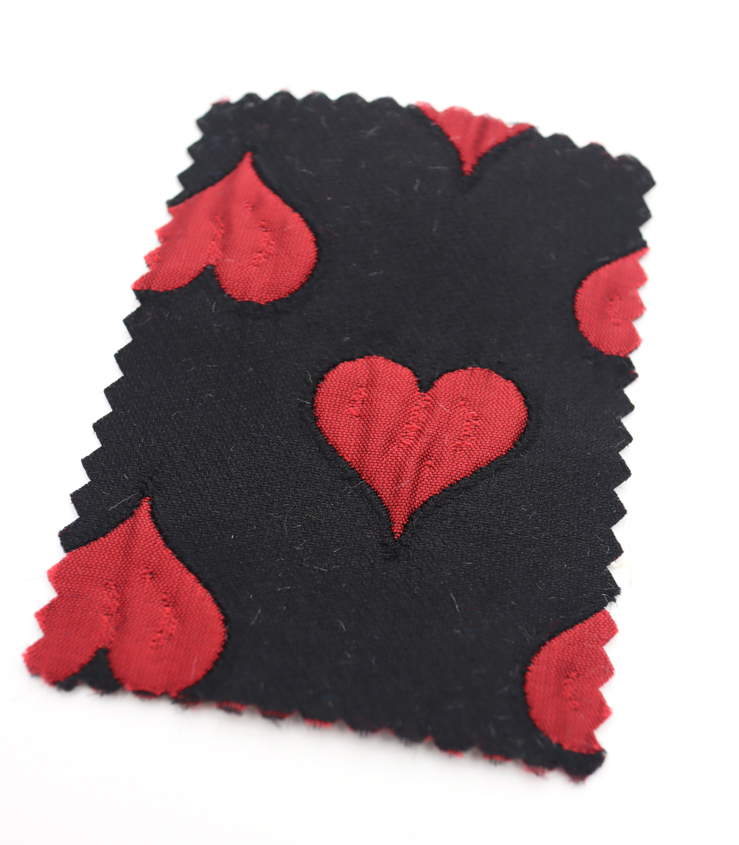 【25SS-040】ハートジャガードサテン　/0.5ｙあたり=～1025円