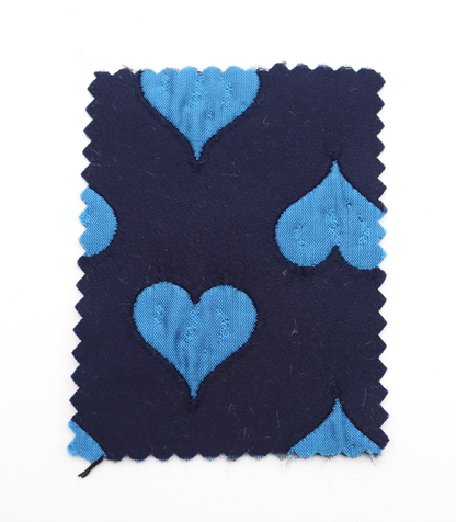 【25SS-040】ハートジャガードサテン　/0.5ｙあたり=～1025円