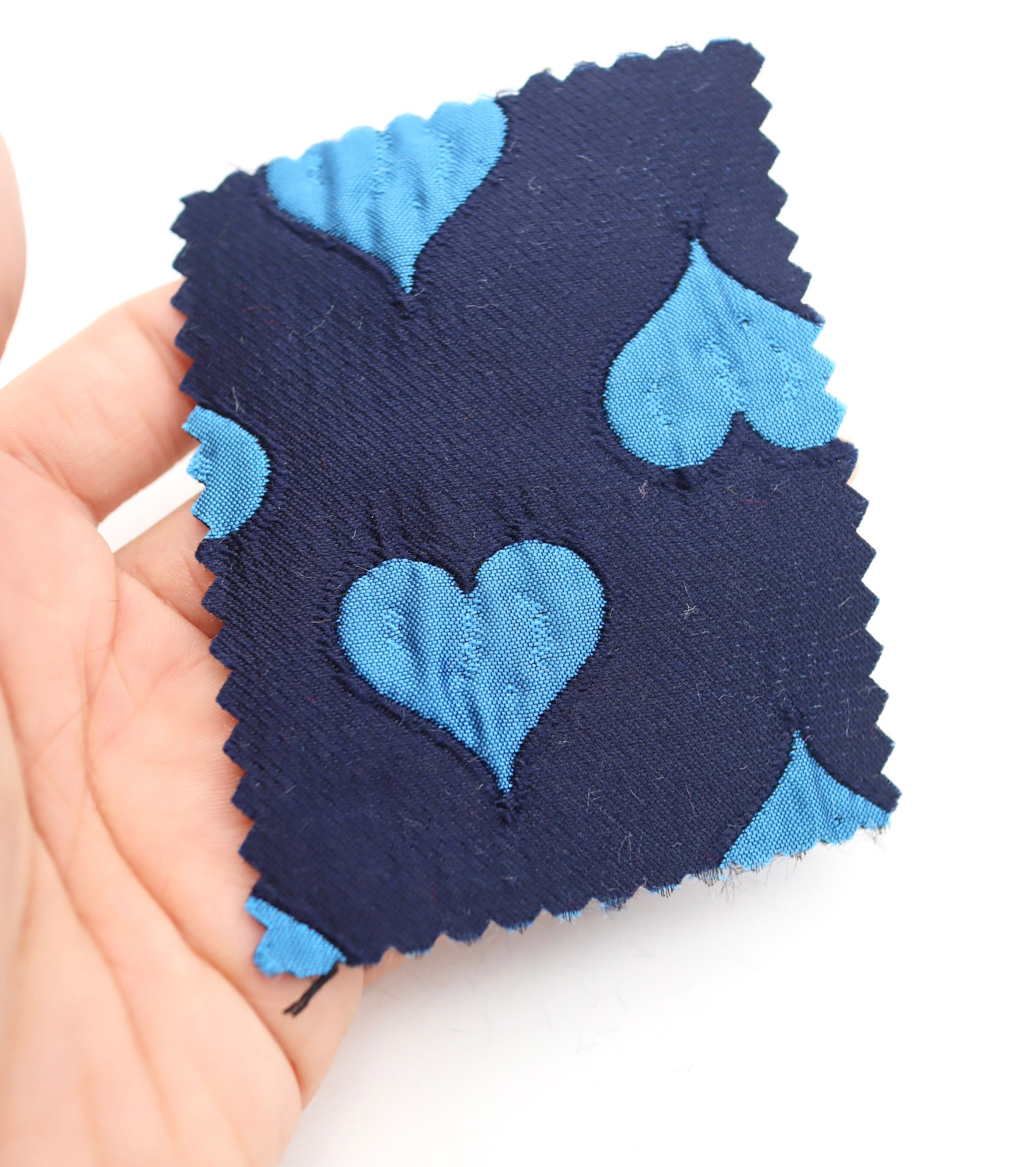 【25SS-040】ハートジャガードサテン　/0.5ｙあたり=～1025円