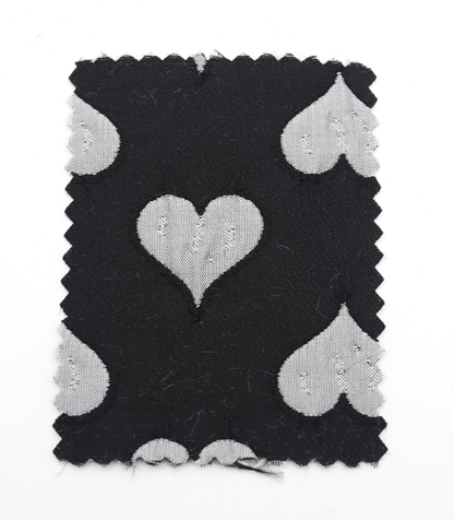 【25SS-040】ハートジャガードサテン　/0.5ｙあたり=～1025円