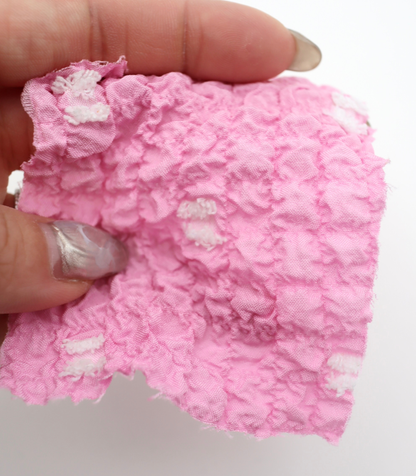 【25SS-205】カットドビードットジャガードシャーリングタフタ　/0.5ｙあたり = ～735円