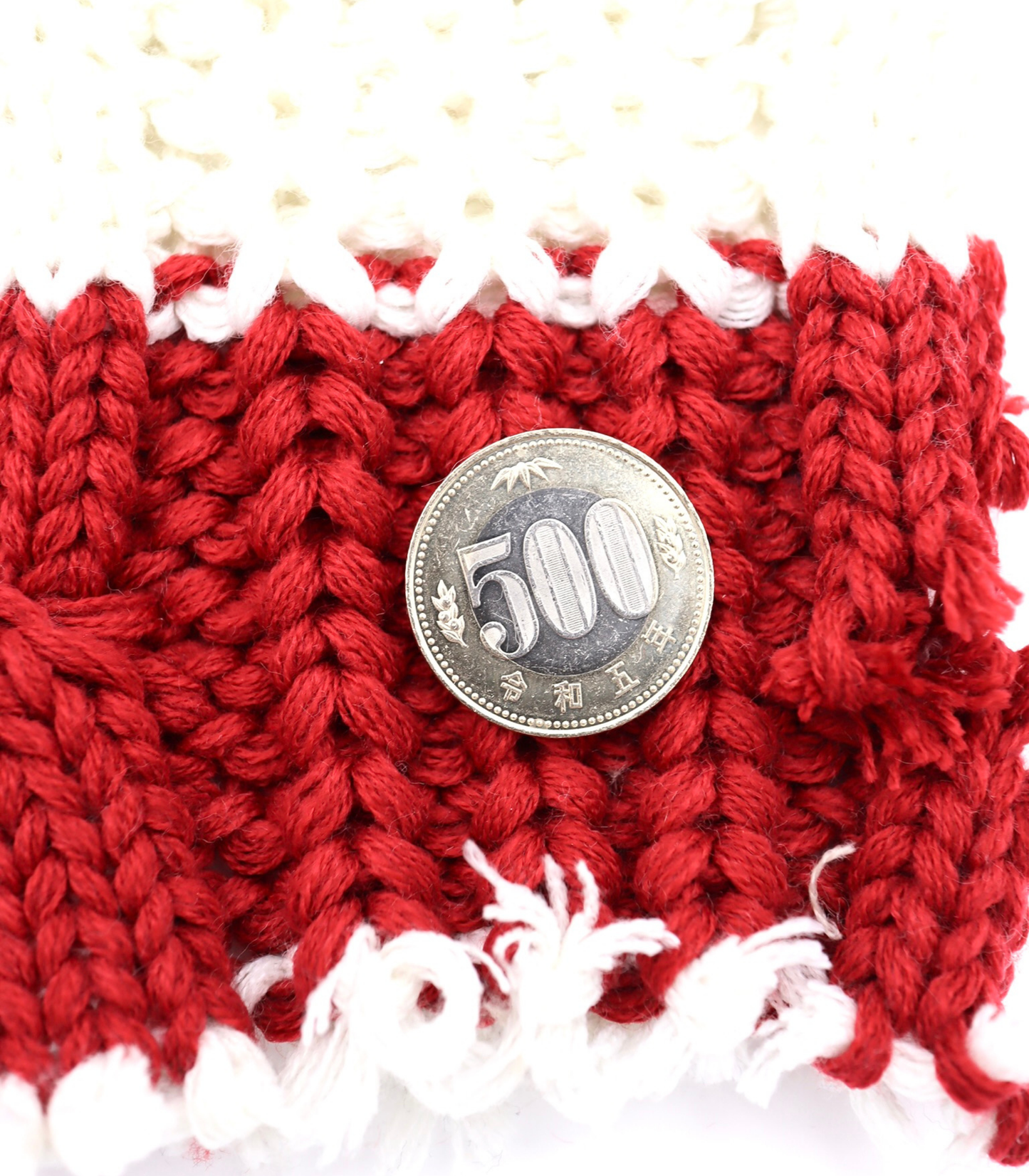 【25SS-106】ローゲージボーダーケーブルニット　/0.5ｙあたり = ～1950円