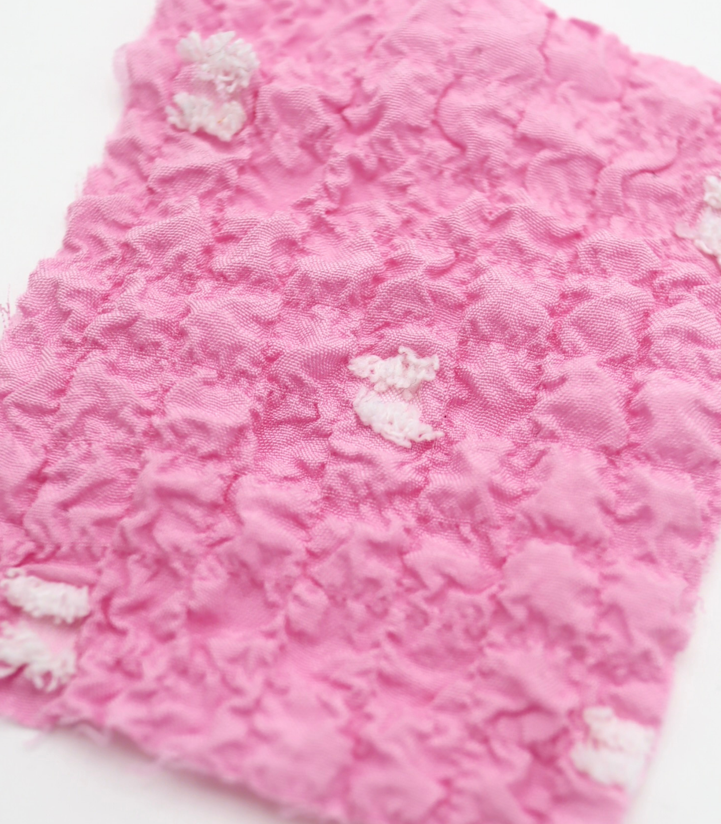 【25SS-205】カットドビードットジャガードシャーリングタフタ　/0.5ｙあたり = ～735円