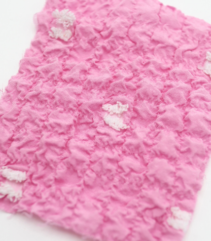 【25SS-205】カットドビードットジャガードシャーリングタフタ　/0.5ｙあたり = ～735円