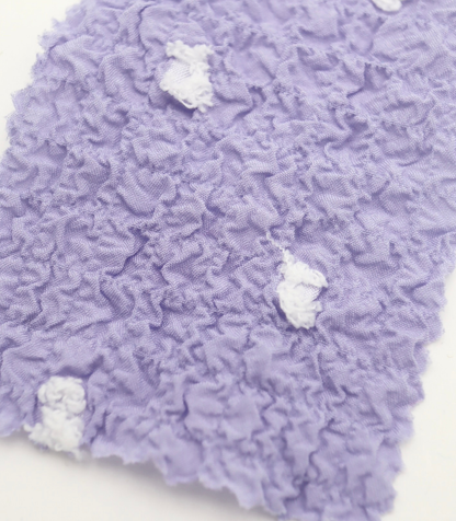 【25SS-205】カットドビードットジャガードシャーリングタフタ　/0.5ｙあたり = ～735円