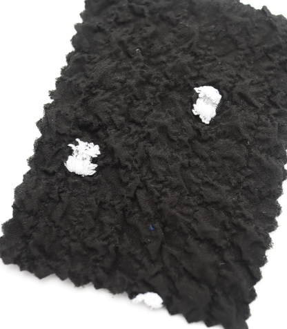 【25SS-205】カットドビードットジャガードシャーリングタフタ　/0.5ｙあたり = ～735円