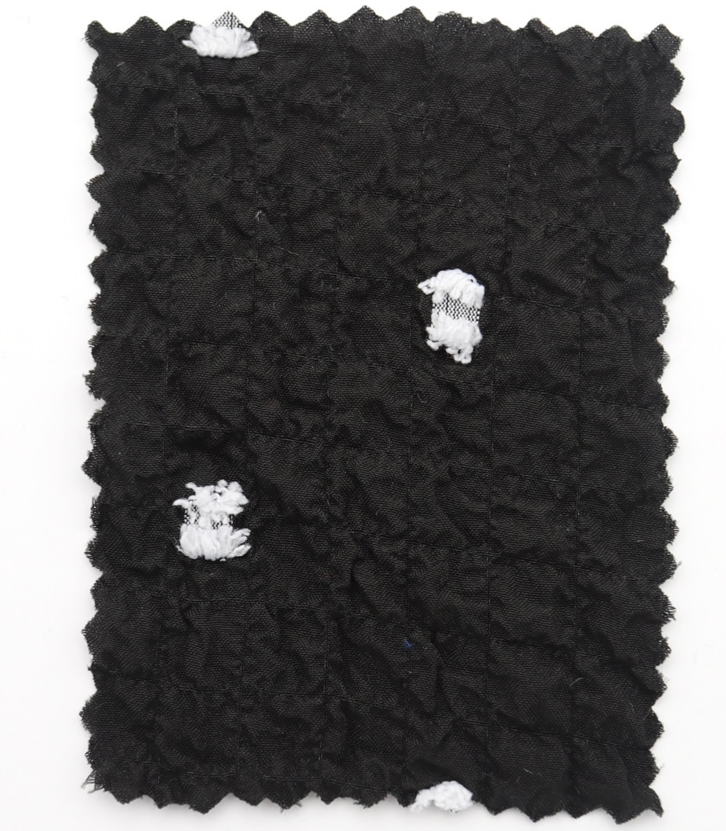 【25SS-205】カットドビードットジャガードシャーリングタフタ　/0.5ｙあたり = ～735円